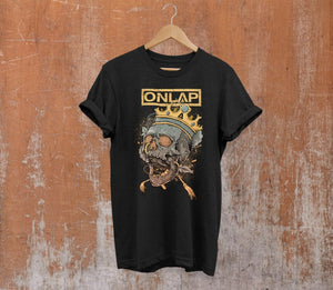 T-shirt ONLAP Tête de mort - Onlap-Music