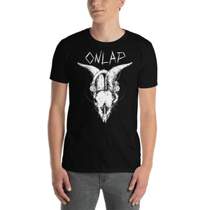 T-shirt ONLAP gravé Crane de Bouc - Onlap-Music